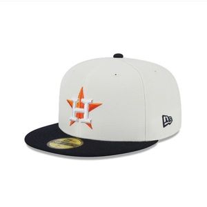 Throwback White 59FIFTY Fitted - Houston Astros 10May25